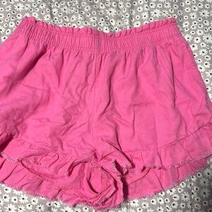 Pink American eagle shorts